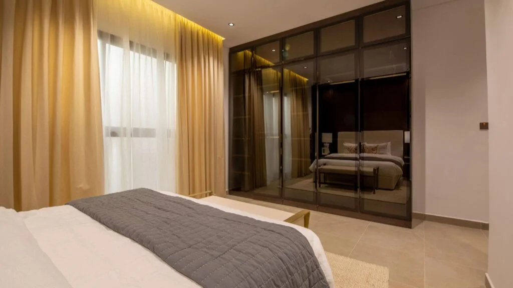 تصميم غرفة فاخرة في فيلا الاوركيد بالمدينة المنورة - فلل فاخرة بالمدينة المنورة - فلل كيان للبيع