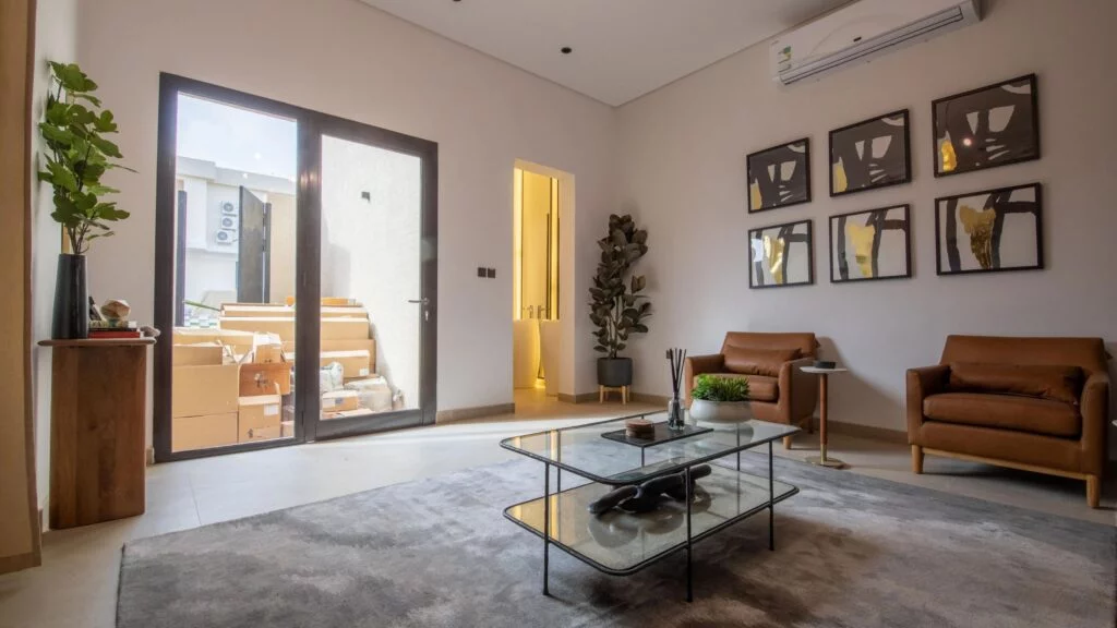 تصميم صالة ساحر في فلل كيان هيلز - فلل للبيع في المدينة المنورة - فلل فخمة للبيع - بيت رخيص للبيع بالمدينة المنورة - بيت للبيع المدينة المنورة